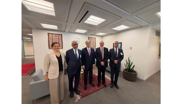 وزير الشؤون الاقتصادية يتباحث مع مدير الشرق الأوسط وآسيا الوسطى بصندوق النقد الدولي