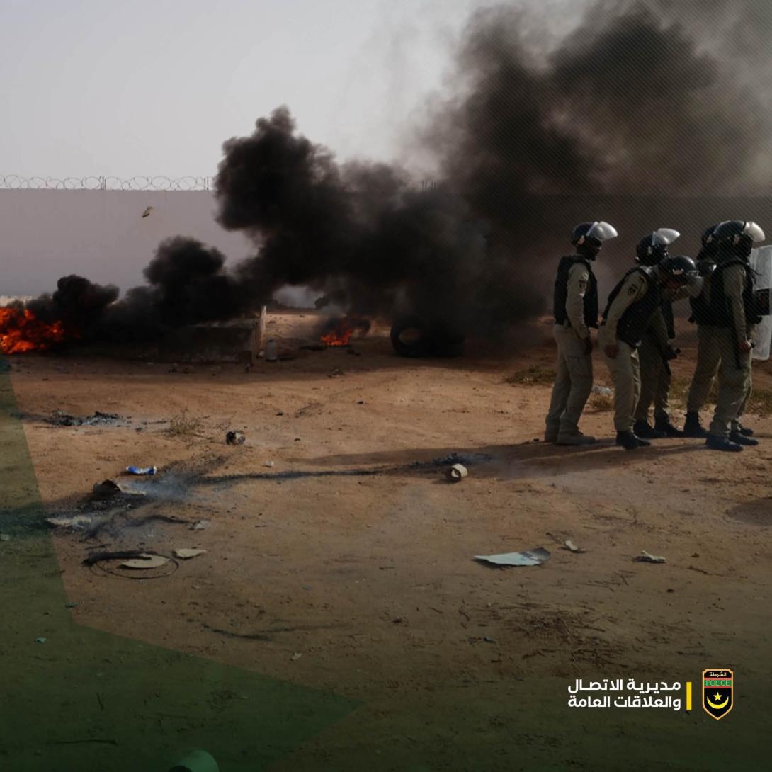 المدير العام للأمن الوطني يشرف على التمرين الختامي للمرحلة الأولى من برنامج تدريب سرايا حفظ النظام