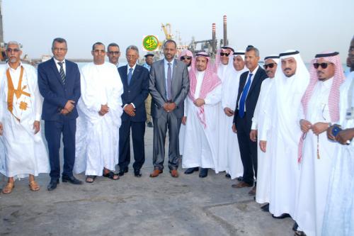 وفد من مجلس الشورى السعودي يؤدي زيارة لميناء نواكشوط (تفاصيل )