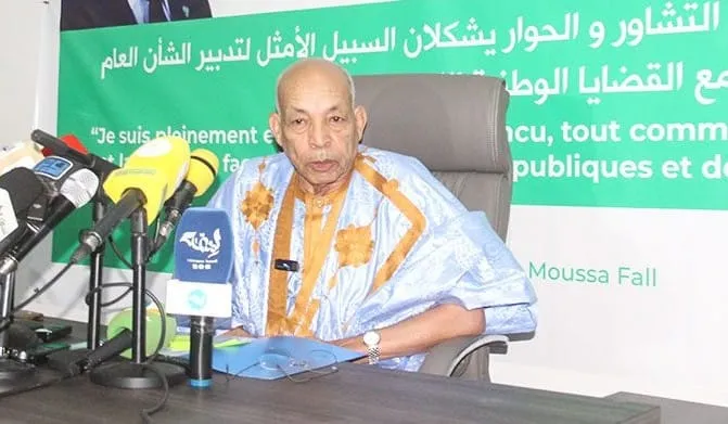 موسى فال يحظى بدعم ائتلاف المعارضة الديمقراطية لرئاسة لجنة الإشراف على الحوار الوطني