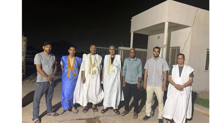 وزير الطاقة والنفط يتفقد أضرار حريق محطة التحويل الفرعية الشرقية بنواكشوط